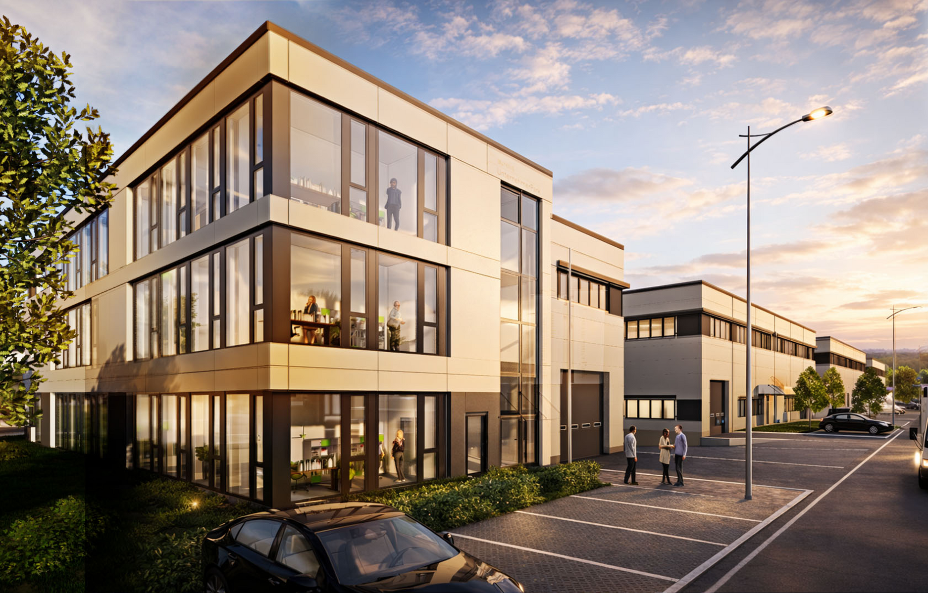 Neubau Logistikpark LPH 1-3 · Mitarbeit GOLDBECK GmbH